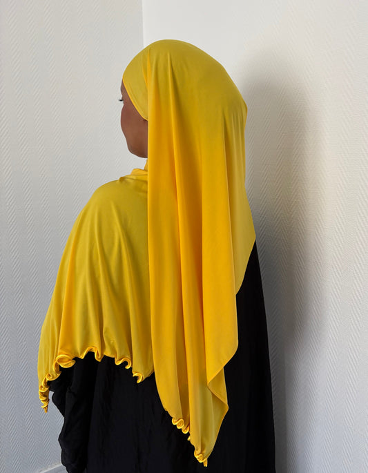 Jersey Luxe Ondulé - Lemon