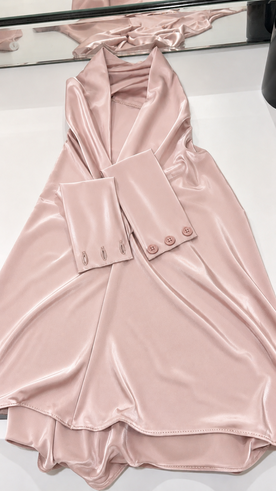 Cagoule Liquide - Rose Poudrée