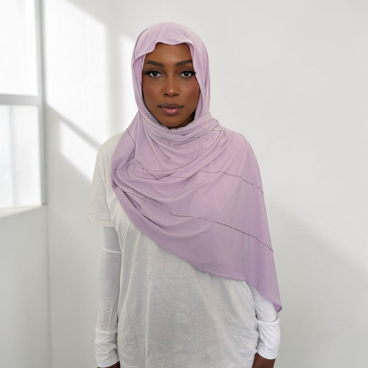 Jersey Strass - Mauve