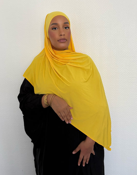 Jersey Luxe Ondulé - Lemon